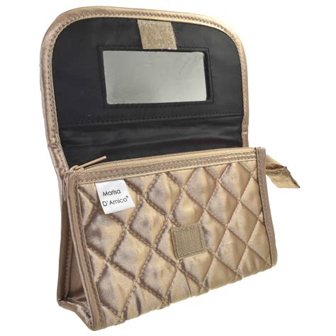 2024 Mirror Designer Quilted Vanity Mini Cosmetic Bags.